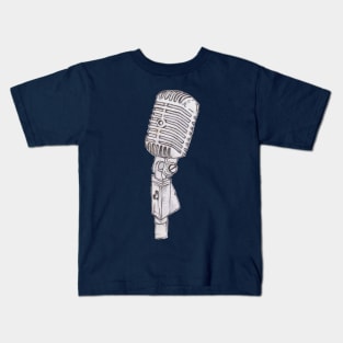 Vintage Mic Kids T-Shirt